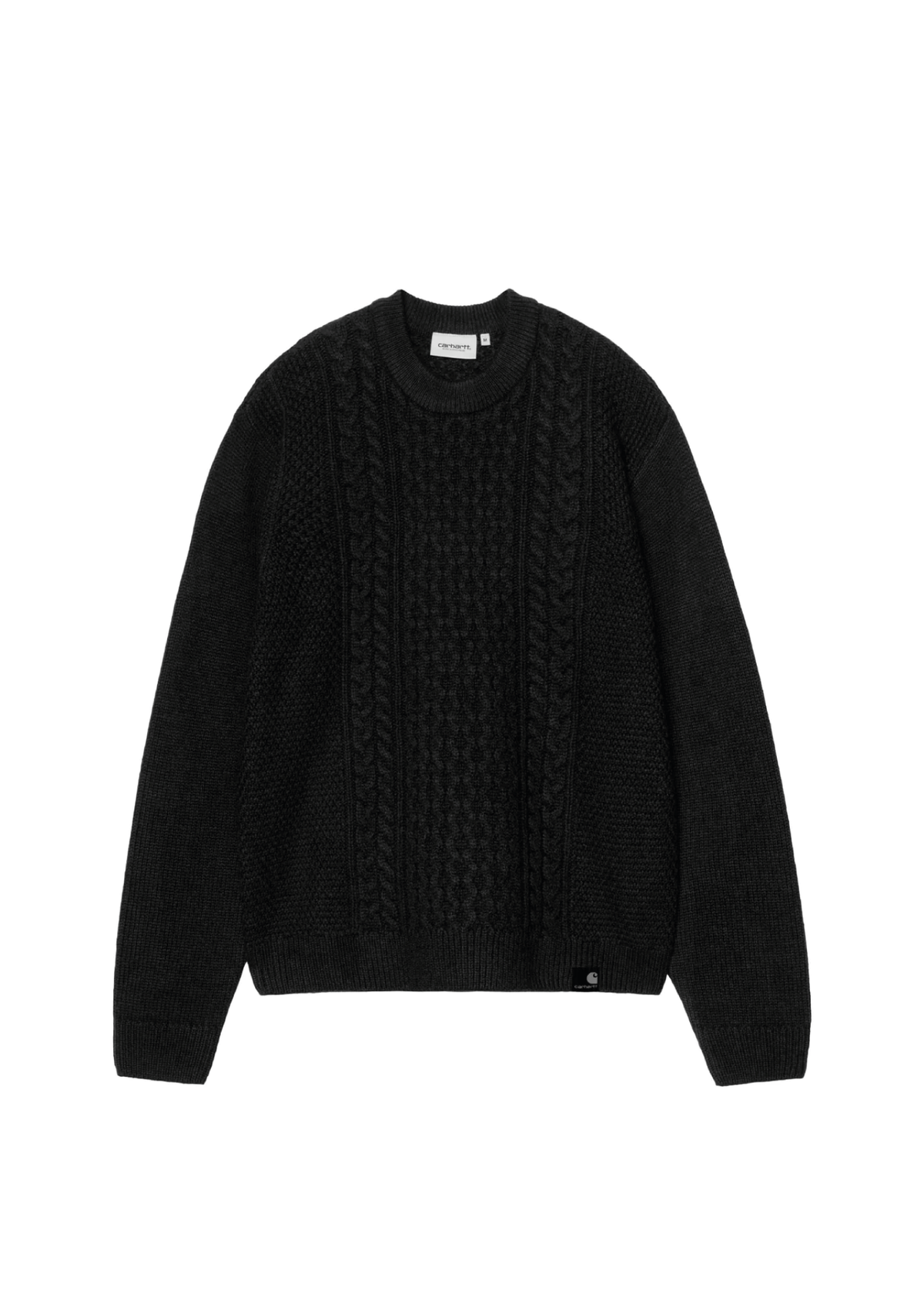 Carhartt Wip Maglia girocollo in misto lana Caster nera