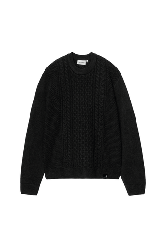 Carhartt Wip Maglia girocollo in misto lana Caster nera