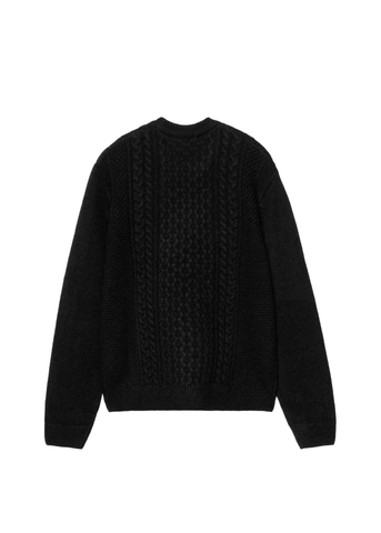 Carhartt Wip Maglia girocollo in misto lana Caster nera