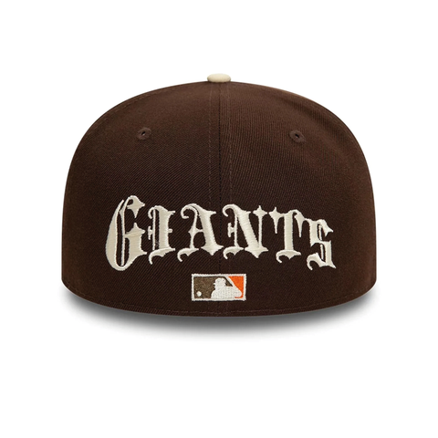 New Era Cappello unisex San Francisco Giants Team Wings marrone