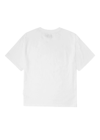 Evisu T-Shirt da uomo manica corta Seagull Emb. bianca