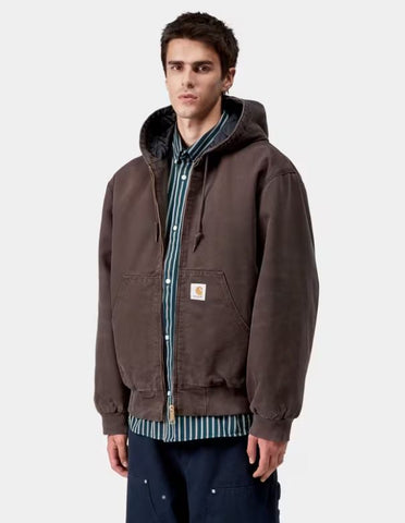 Carhartt Wip Giacca in canvas da uomo Og Active marrone