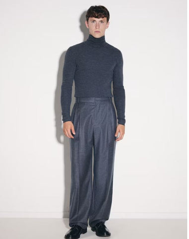 Studio Seidensticker Maglia in lana merino a collo alto da uomo 851594-0035