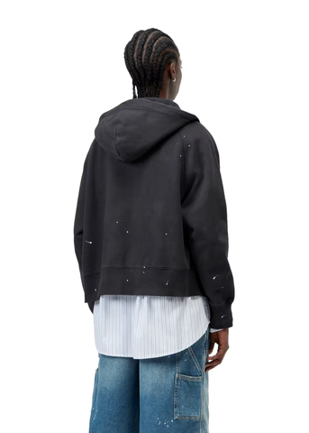 Carhartt Wip Felpa da donna con zip e cappuccio Painter nera
