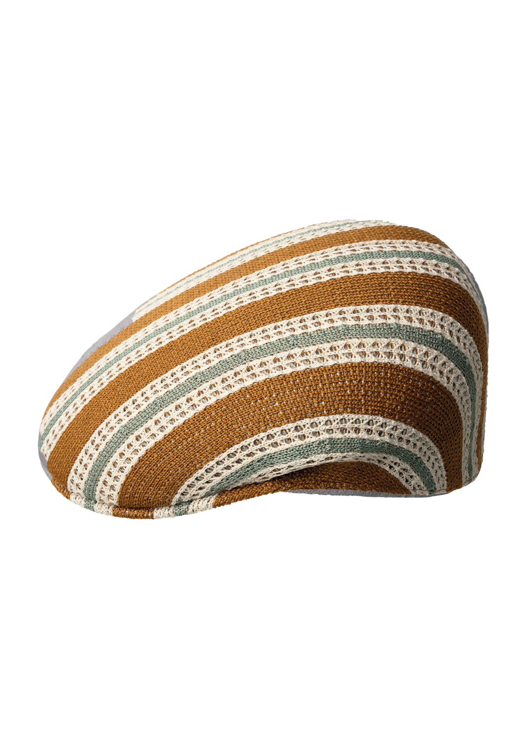 Kangol Resort Stripe 504 Lightweight Flat Cap