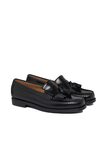G.H Bass Mocassino in pelle da uomo Easy Weejun Layton II Kiltie nero