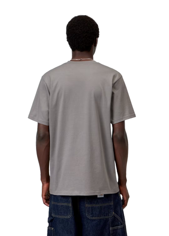 Carhartt Wip T-Shirt da uomo manica corta Script grigia