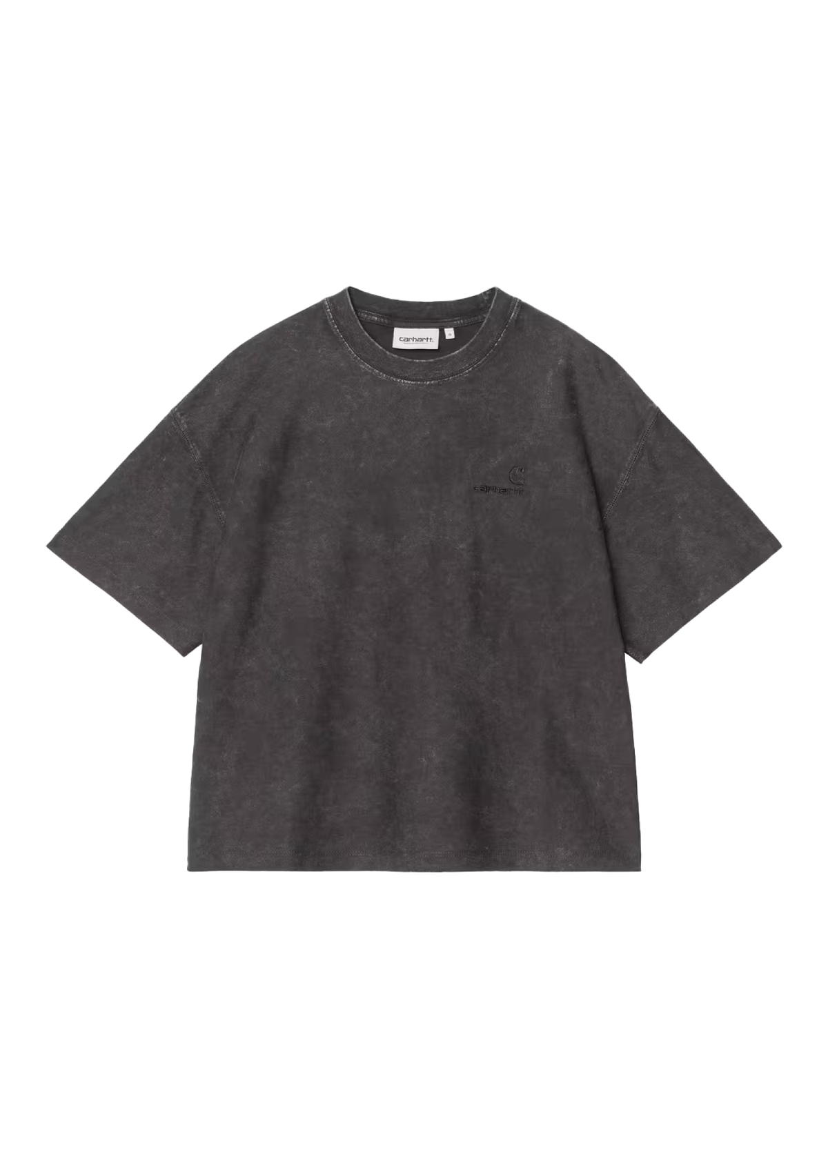 Carhartt Wip T-Shirt da donna corta Lambert nera