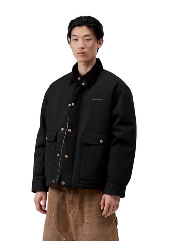 Carhartt Wip Giacca da uomo Quentin nera