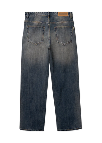 Woodbird Herren Jeans 'Rami Buff' mit weitem Bein