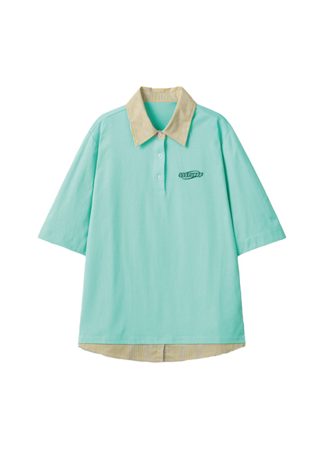 Ssstufff Polo a manica corta unisex Fake