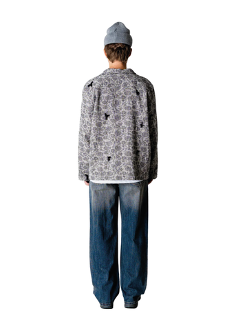 Woodbird Herren Jeans 'Rami Buff' mit weitem Bein