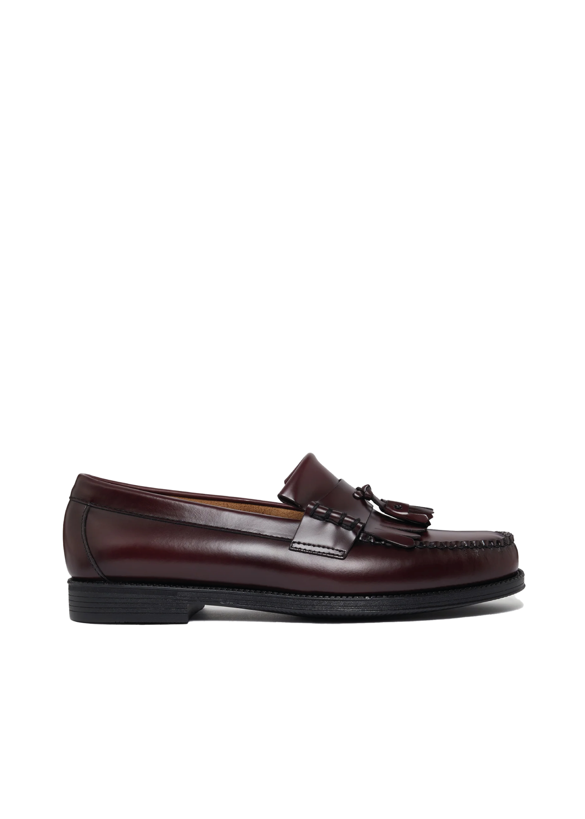 G.H Bass Mocassino in pelle da uomo Easy Weejun Layton II Kiltie wine