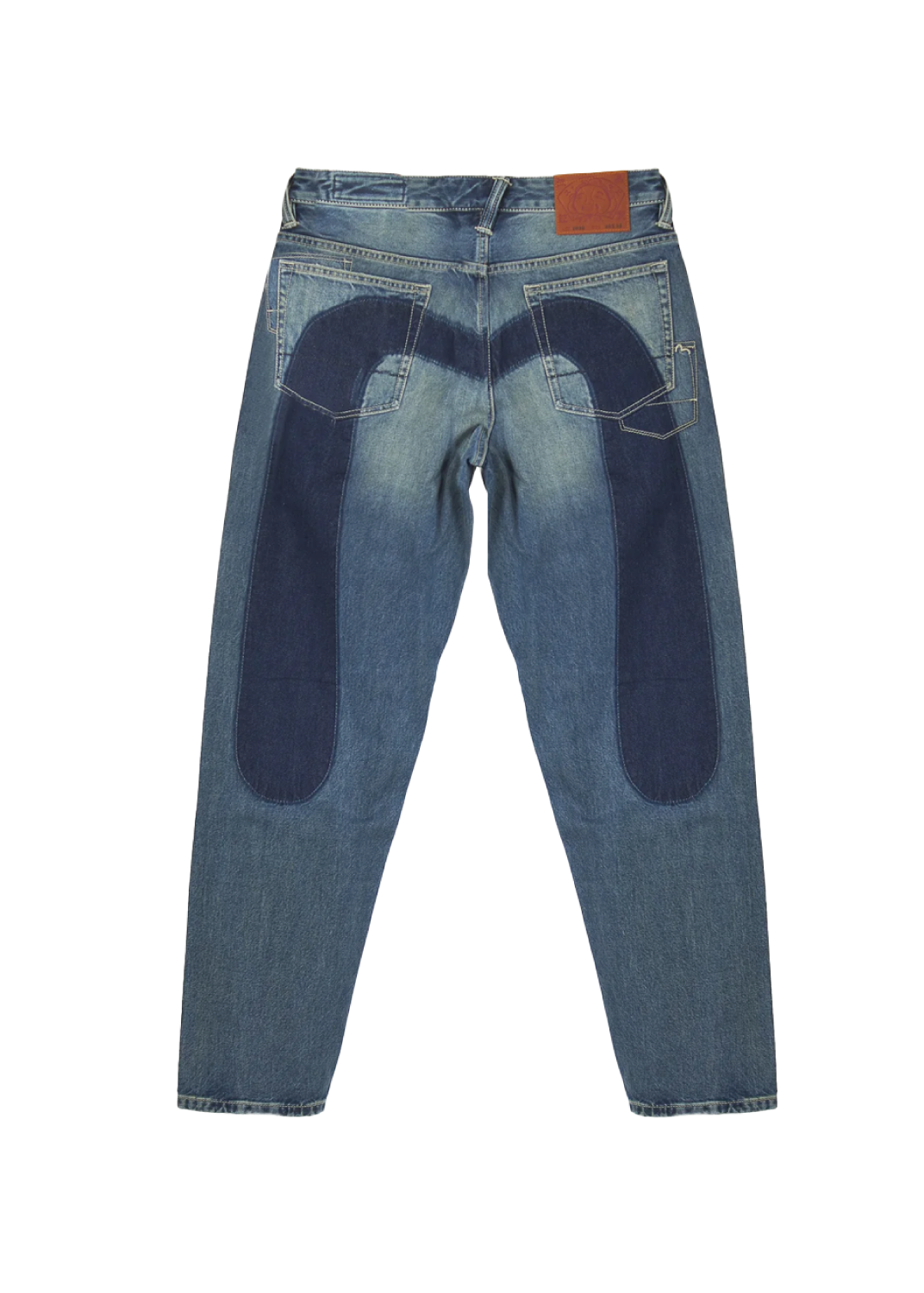 Evisu Herren 7 Pocket Washed Jeans 2ESHTM6JE1040