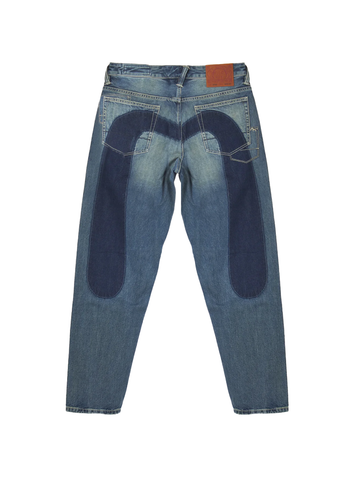 Evisu Herren 7 Pocket Washed Jeans 2ESHTM6JE1040