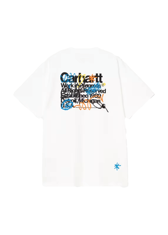 Carhartt Wip Men's Short Sleeve Primary T-Shirt in White