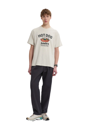Universal Overall T-Shirt da uomo manica corta Hot Dog