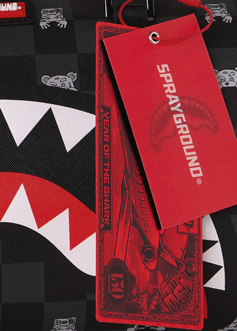 Sprayground Borsa da viaggio unisex Mini Duffle nera