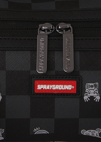 Sprayground Borsa da viaggio unisex Mini Duffle nera