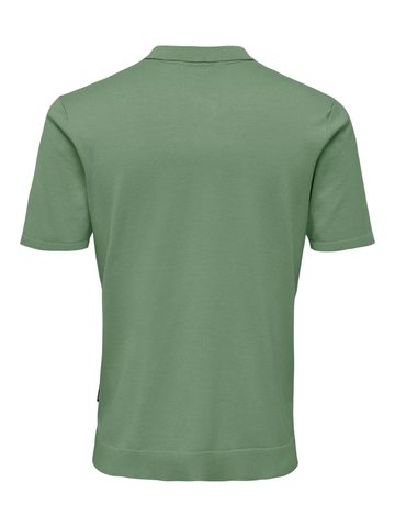 Only & Sons Herren Polo-Shirt Kurzarm Wyler grün