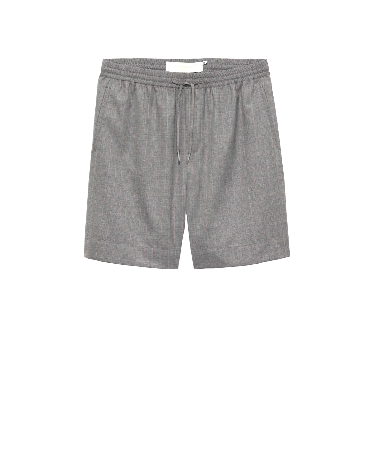 New Amsterdam Men's Wool Work Tailored Shorts grey/pink