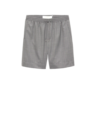 New Amsterdam Men's Wool Work Tailored Shorts grey/pink