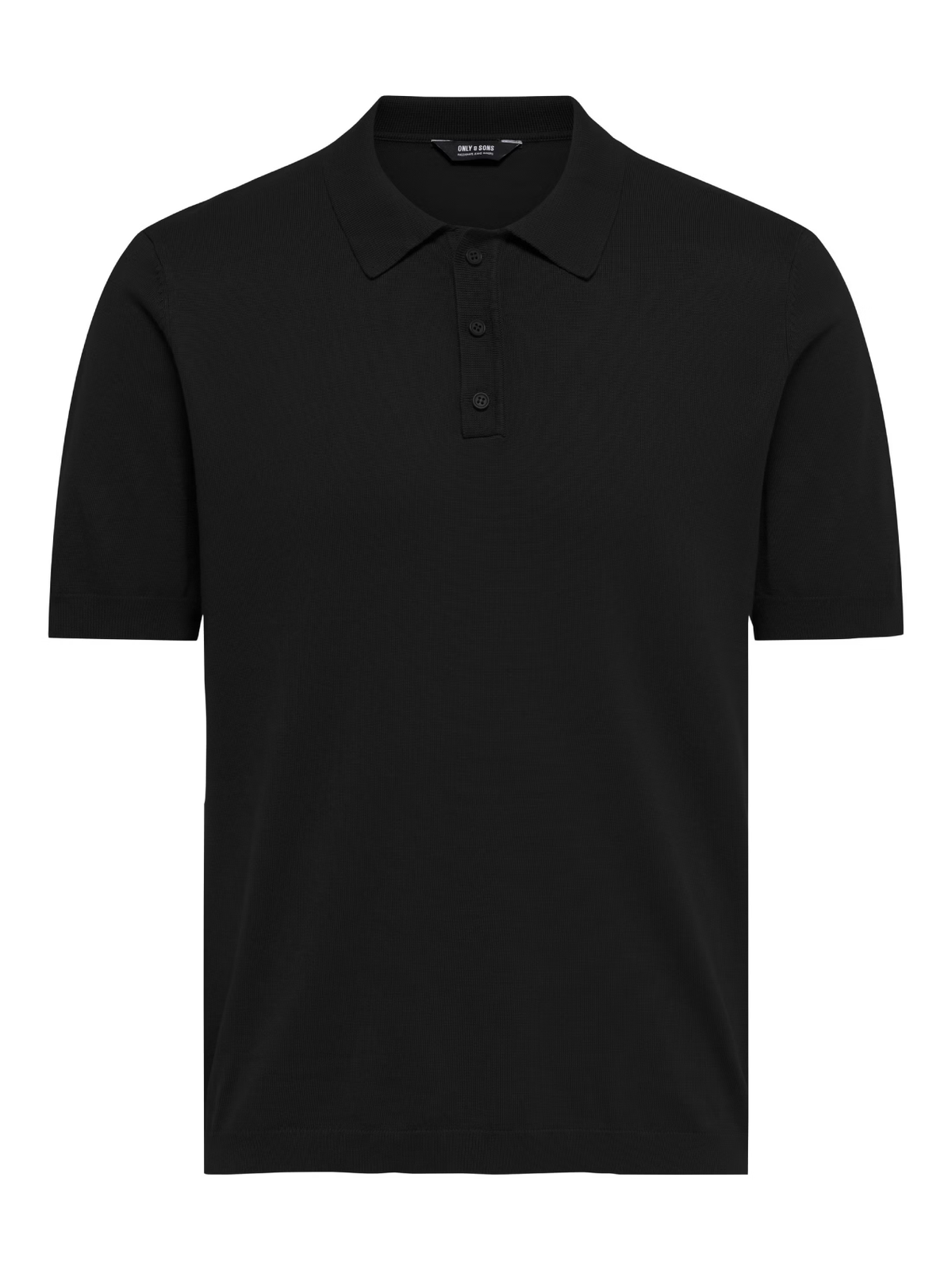 Only & Sons Polo da uomo manica corta  Wyler nera