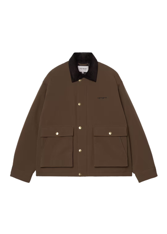 Carhartt Wip Giacca da uomo Quentin marrone
