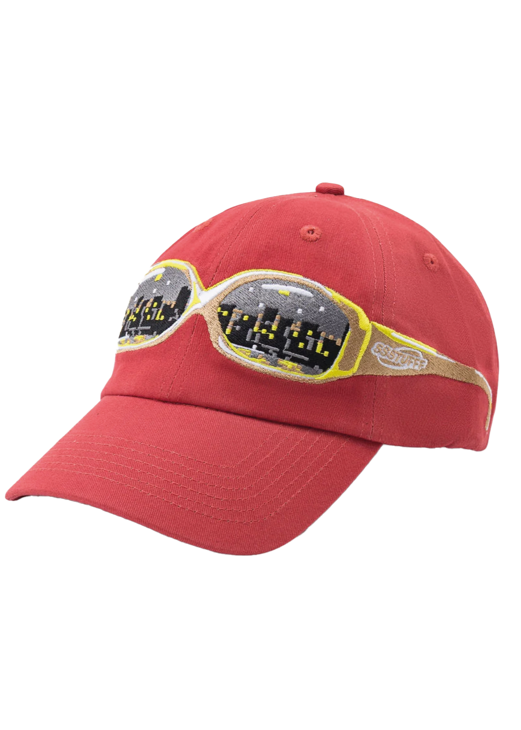 Ssstufff Cappellino unisex I Wear Glasses rosso
