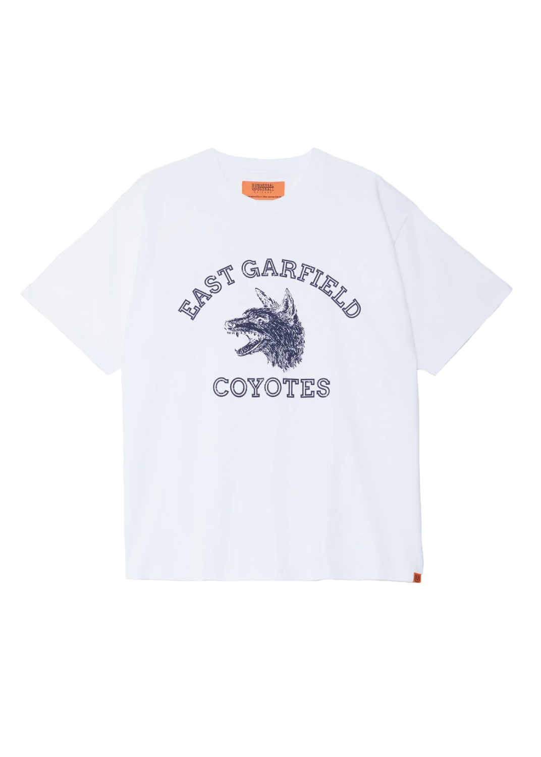 Universal Overall T-Shirt da uomo a manica corta Coyote bianca