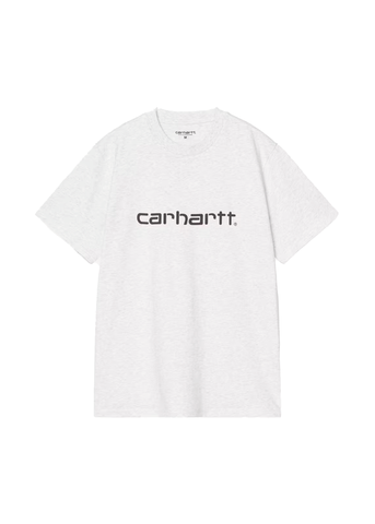 Carhartt Wip T-Shirt da uomo manica corta Script bianca