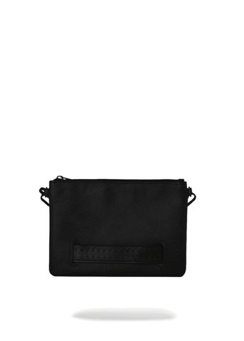 Sprayground Unisex Gold Brick Lux Clutch Bag Schwarz
