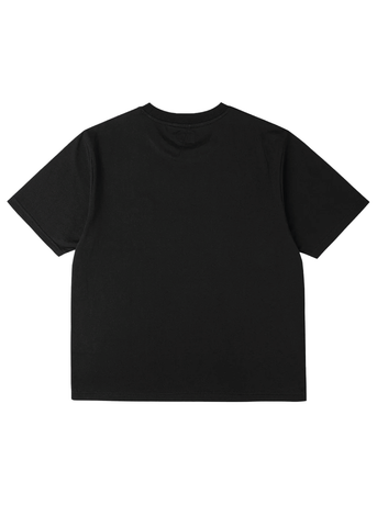 Evisu T-Shirt da uomo manica corta 2 Tone Emb Logo nera