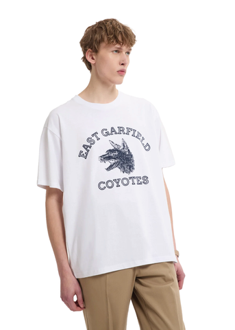 Universal Overall T-Shirt da uomo a manica corta Coyote bianca