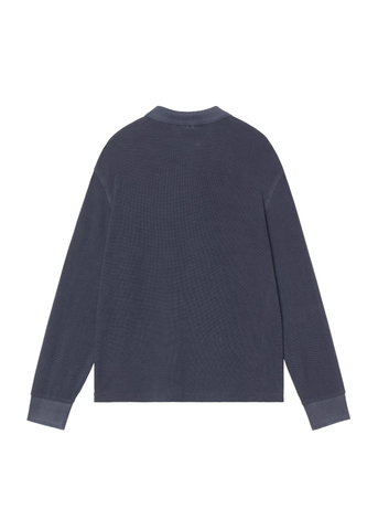 L/S Waffle Rugby Shirt I037043-1CGD