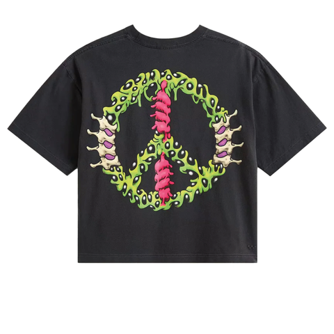 Vans T-Shirt da uomo manica corta Wreckpack Claw Peace nera