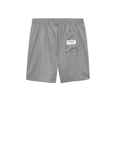 New Amsterdam Men's Wool Work Tailored Shorts grey/pink