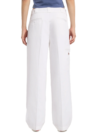 Dickies Pantalone da donna da lavoro 247 loose bianco