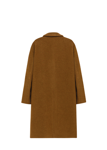Amish Cappotto in misto lana Coat marrone