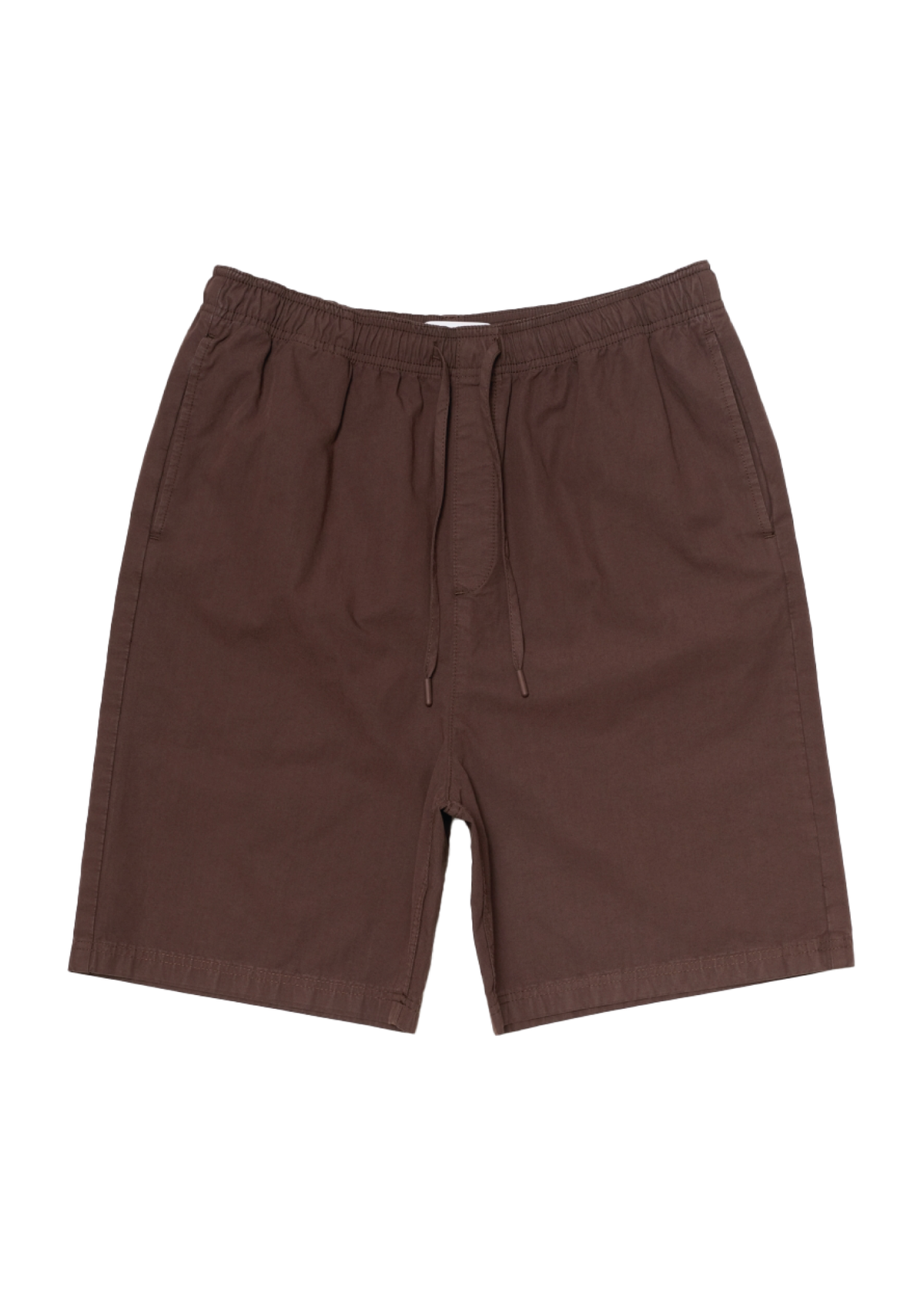 Edwin Pantaloncino con elastico Avalon marrone