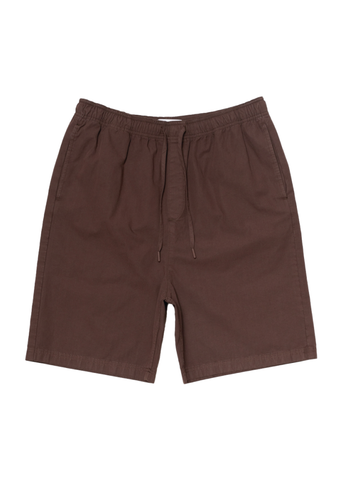 Edwin Pantaloncino con elastico Avalon marrone