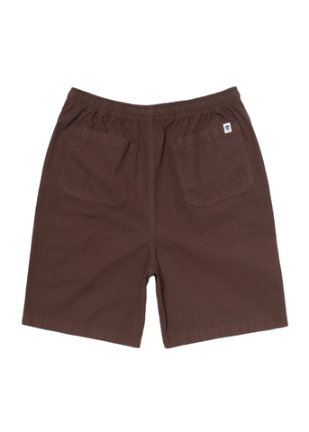 Edwin Pantaloncino con elastico Avalon marrone