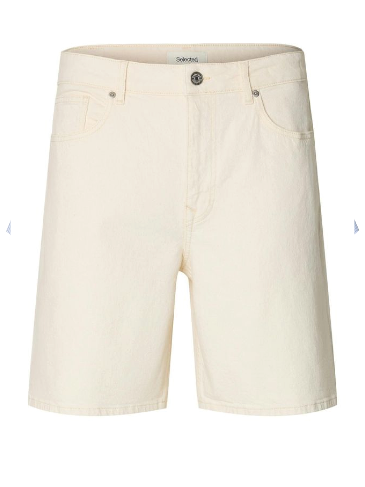 Selected Men's Alex Ecru Shorts