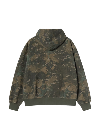 Carhartt Wip Felpa da uomo con cappuccio Benton camo