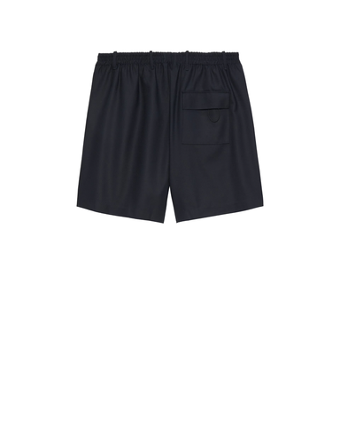New Amsterdam Herrenshorts aus kühler Wolle Wool Track blau