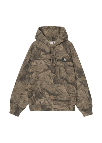 Carhartt Wip Felpa da uomo con cappuccio Feather Tree camo