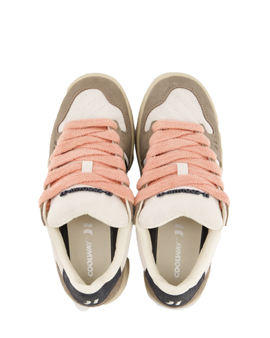 Coolway Sneaker in pelle da daonna Moka Urban Terra