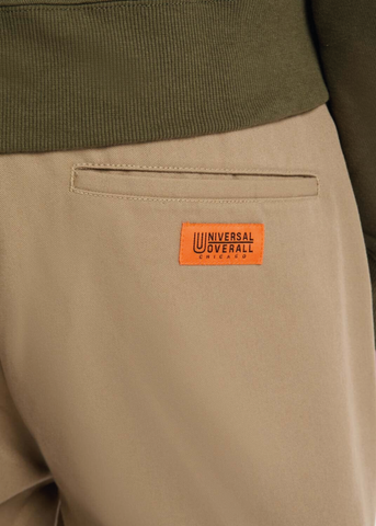 Universal Overall Men's Wide Bio beige trousers