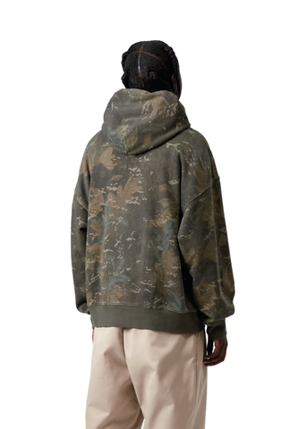 Carhartt Wip Felpa da uomo con cappuccio Benton camo