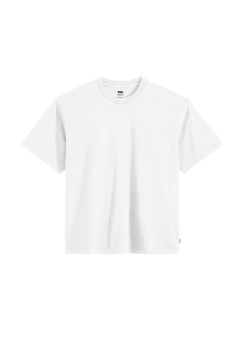 Levi's T-Shirt manica corta da uomo Boxy bianca